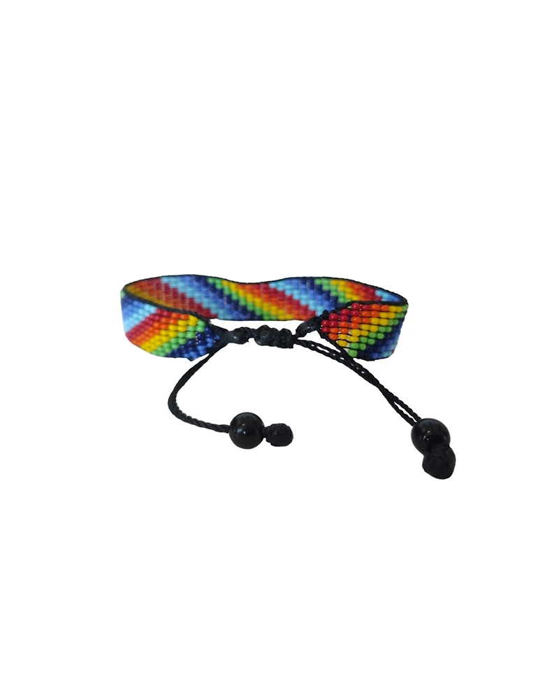 Rainbow Pride Love Bracelet – Handmade with Purpose