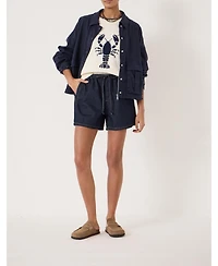 Hush Women's Betty Denim Pull On Shorts