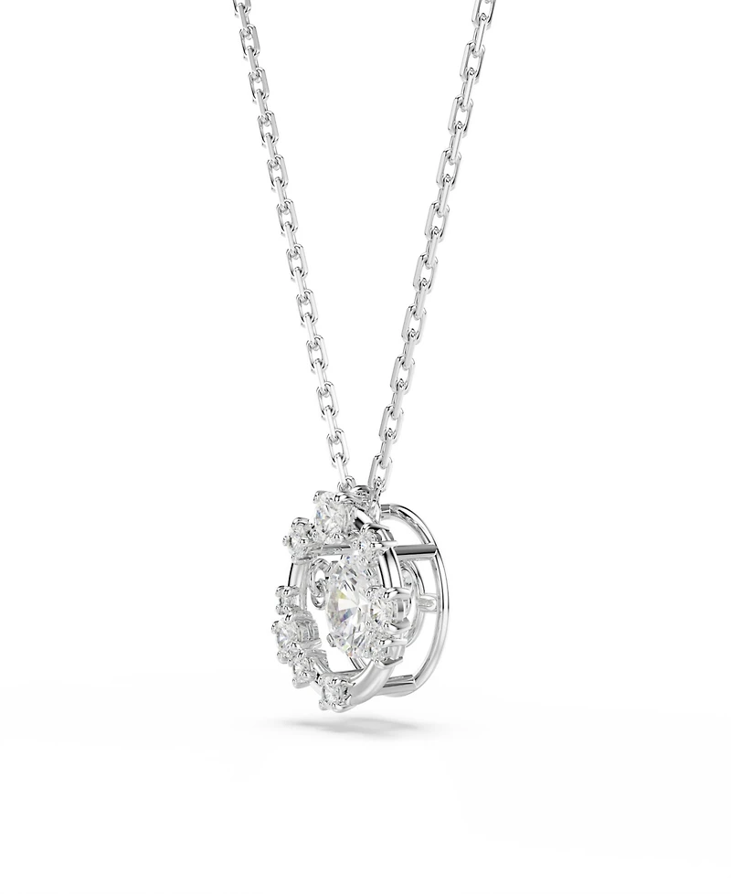 Swarovski Rhodium-Plated Starlit Sky Pendant Necklace
