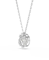 Swarovski Rhodium-Plated Starlit Sky Pendant Necklace