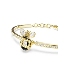 Swarovski Gold-Tone Plated Idyllia Bee Bracelet