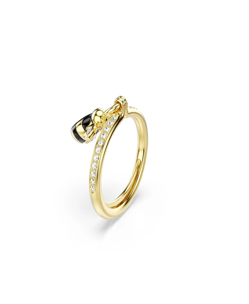 Swarovski Gold-Tone Plated Bee-Shaped Ring