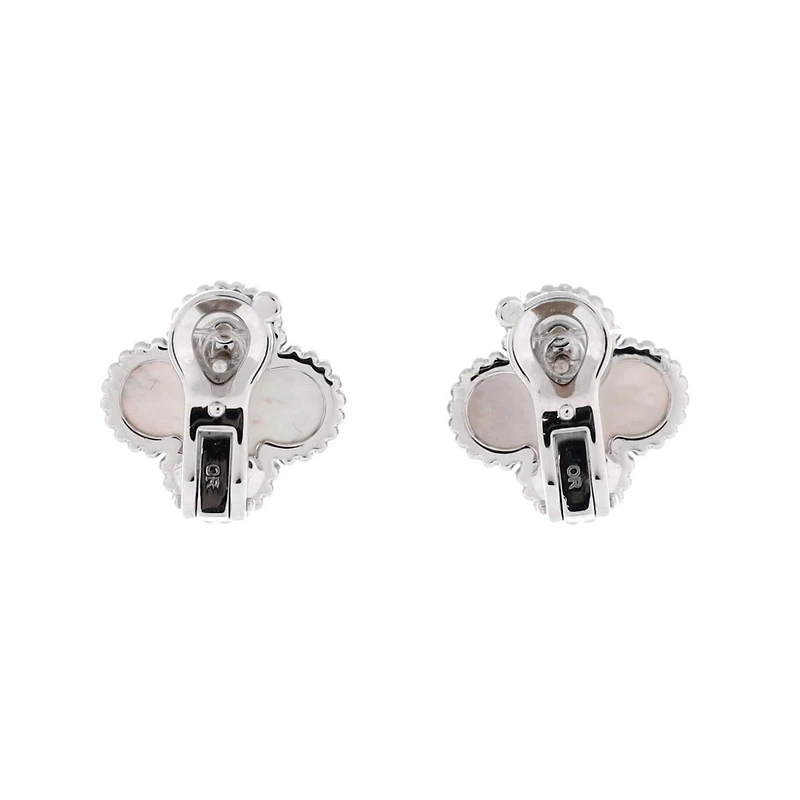 Pre-Owned Van Cleef & Arpels Vintage Alhambra Earrings