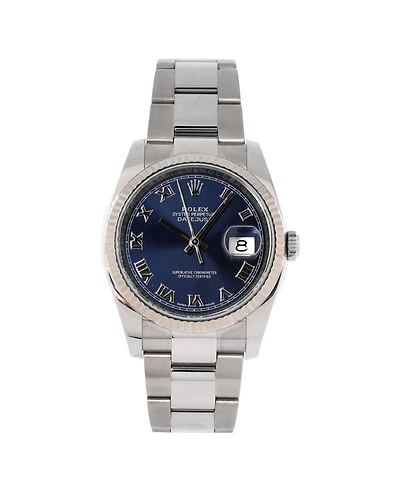 Pre-Owned Rolex Oyster Perpetual Datejust Automatic Watch in Stainless Steel and Gold 36mm
