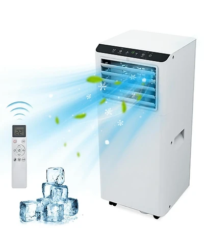 Xo 8000 Btu Portable Air Conditioner with Cool, Fan, Dehumidifier and Sleep Mode for Rooms Up to 350 Sq. Ft.