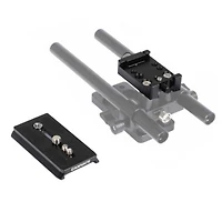 Camvate Manfrotto Quick Release Plate Assembly with Sliding Plate