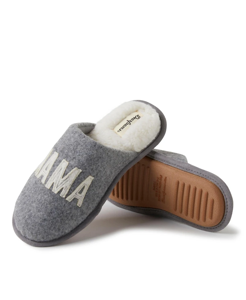 Dearfoams Women's Mama Bear Scuff Slippers