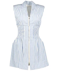 Bishop + Young Women's Serene Zip Front Mini Dress
