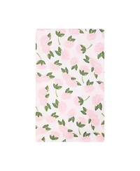 Hudson Baby Girl Cotton Poly Flannel Burp Cloths Bundle