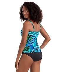 ShapeSolver Women's Square Neck Tankini Top
