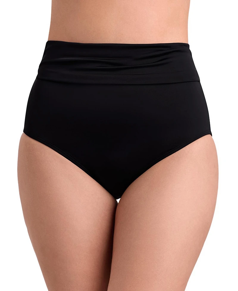 ShapeSolver Women's Astrid High-Waist Swim Bottoms