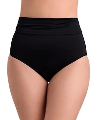ShapeSolver Women's Astrid High-Waist Swim Bottoms
