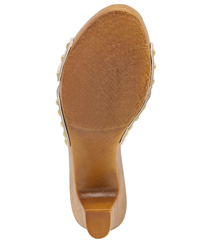 Dolce Vita Women's Averie Wooden Dress Sandals