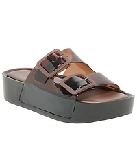 Dolce Vita Women's Julio X Jelly Double-Band Footbed Platform Sandals