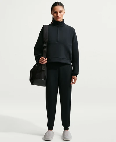 Nike Women's Impossibly Soft Dri-fit Oversized Half-Zip Top