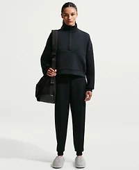Nike Women's Impossibly Soft Dri-fit Oversized Half-Zip Top