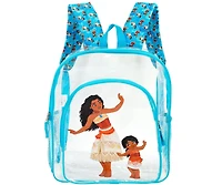 Disney Moana 2 Transparent 16 Inch Clear Backpack