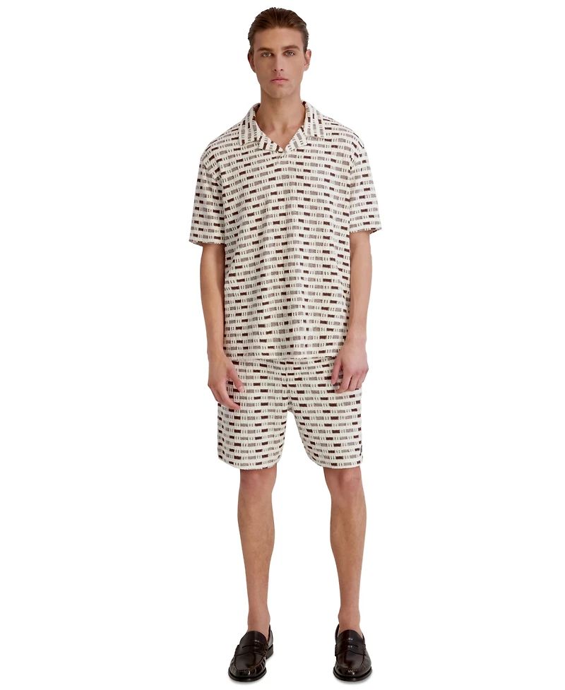 Karl Lagerfeld Paris Men's Short-Sleeve Polo Shirt