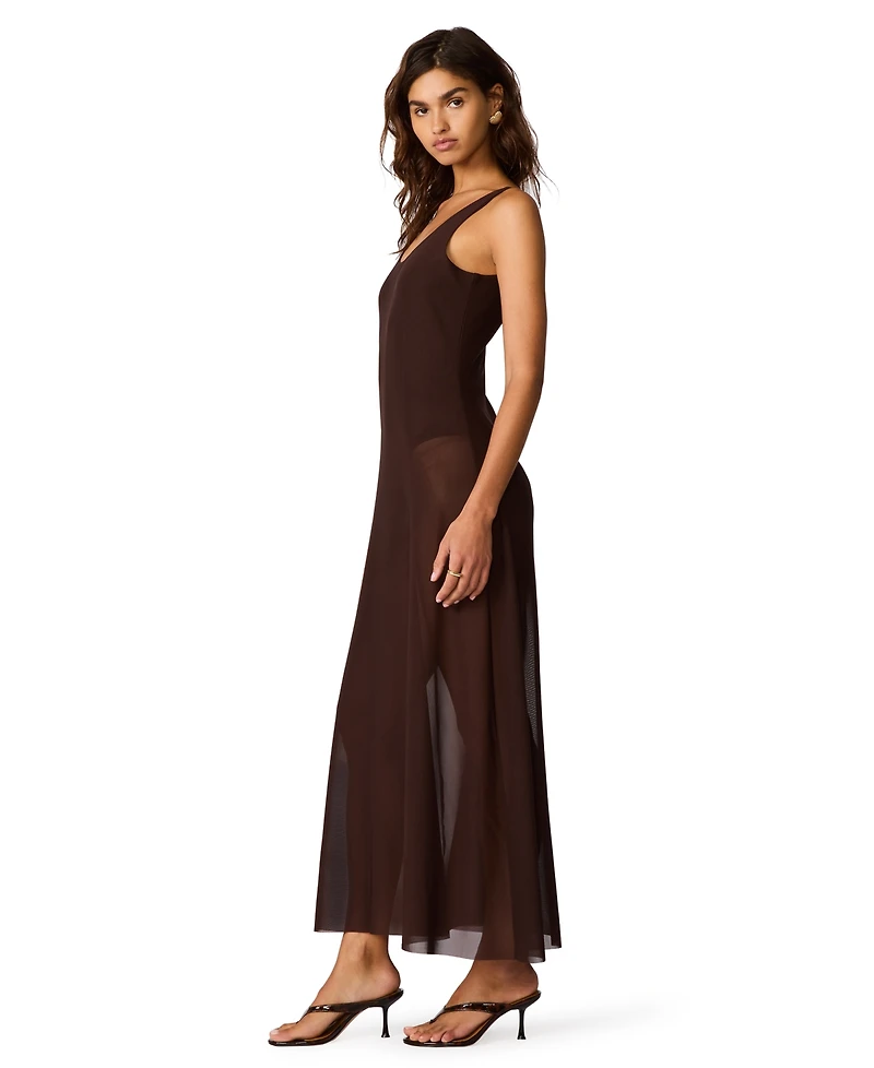 Steve Madden Women's Sharlene Sleeveless Bodycon Maxi Dress