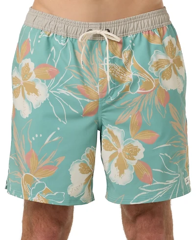 O'Neill Men's Hermosa Printed Swim Trunks