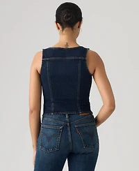 Levi's Women's Vintage-Like Front-Zip Vest