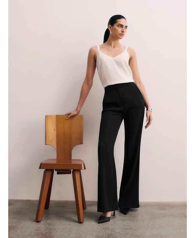 The Fold Women's Lexington Clever Crepe Pants