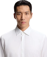 Boss by Hugo Men's Cotton Monogram-Jacquard Regular-Fit Dress Shirt