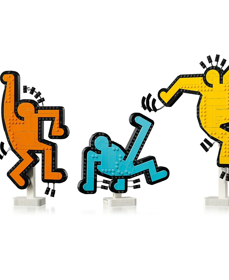 Lego Art Keith Haring Dancing Figure Toys 31216