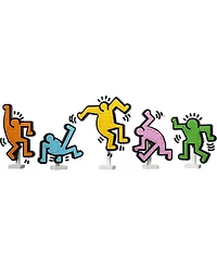 Lego Art Keith Haring Dancing Figure Toys 31216