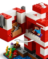 Lego Minecraft The Mooshroom House Toy Figures Building Set 21270
