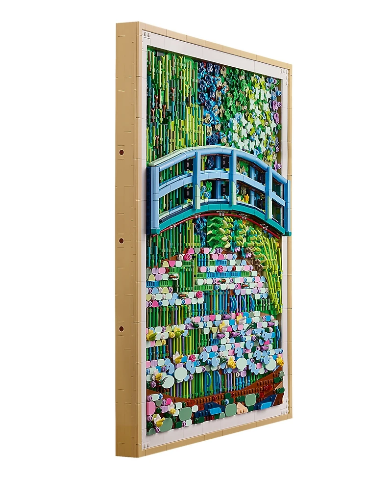 Lego Art Claude Monet Bridge Over a Pond of Water Lilies 31220 Building Set