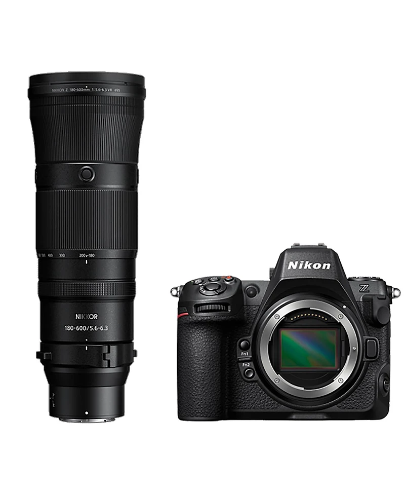 Nikon Z8 Mirrorless Camera with Nikkor Z 180-600 f/5.6-6.3 Vr Lens