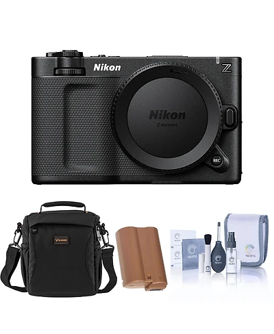 Nikon Zr 6K Cinema Camera, Bundle with Extra Battery, Shoulder Bag and Cleaning Kit