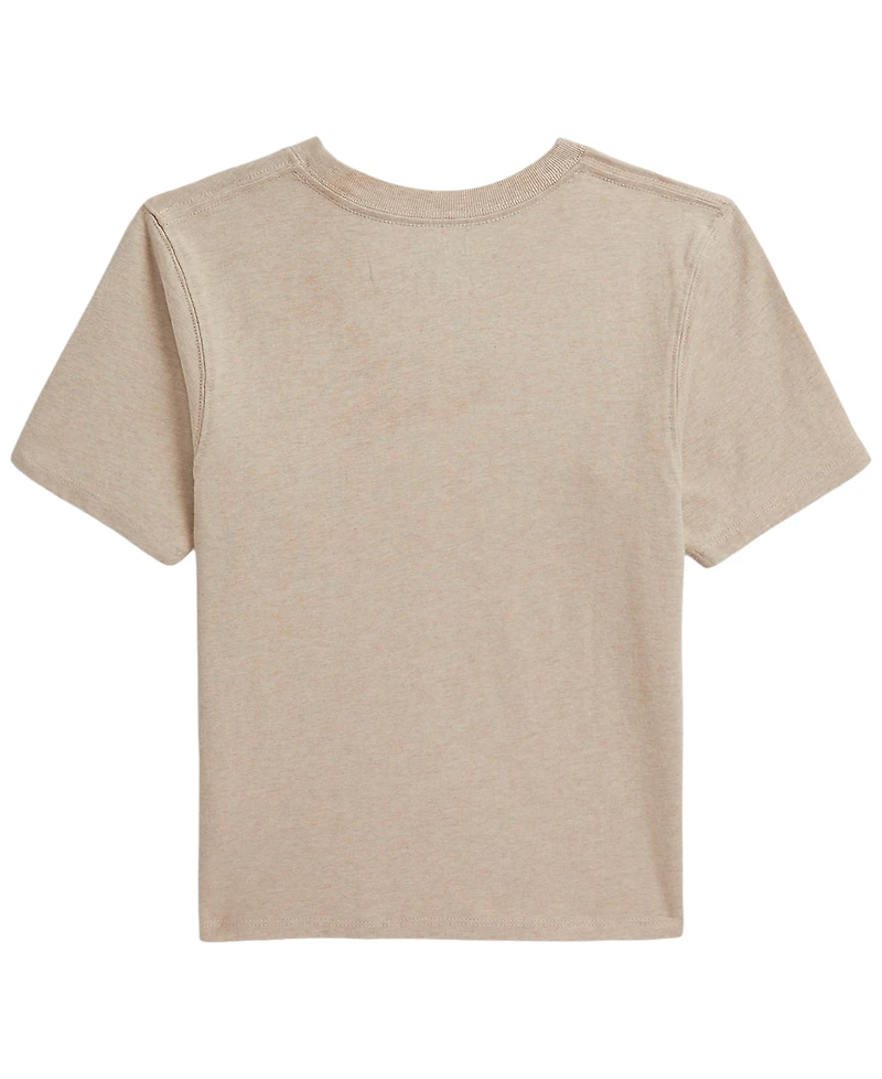 Polo Ralph Lauren Girls' 7-16 Flag Short-Sleeve Jersey T-Shirt