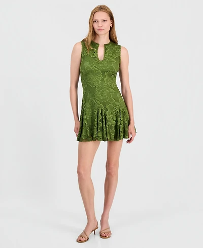 14th Place Juniors' Sleeveless Mini Dress