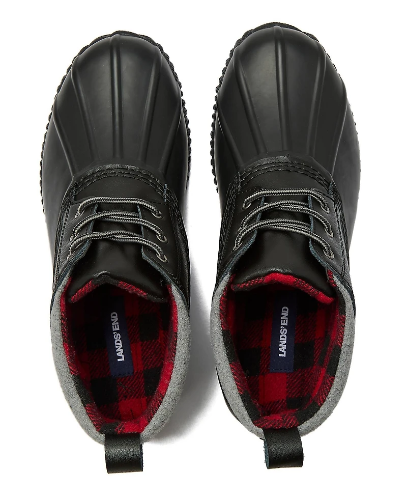 Lands' End Men's Waterproof Ankle Duck Boots