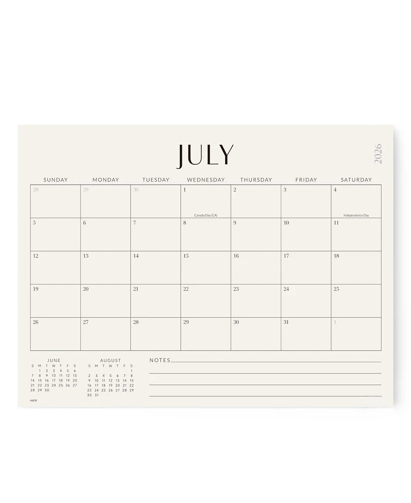 Gnuadz Magnetic Calendar 2026-2027 Monthly Fridge Planning Gift
