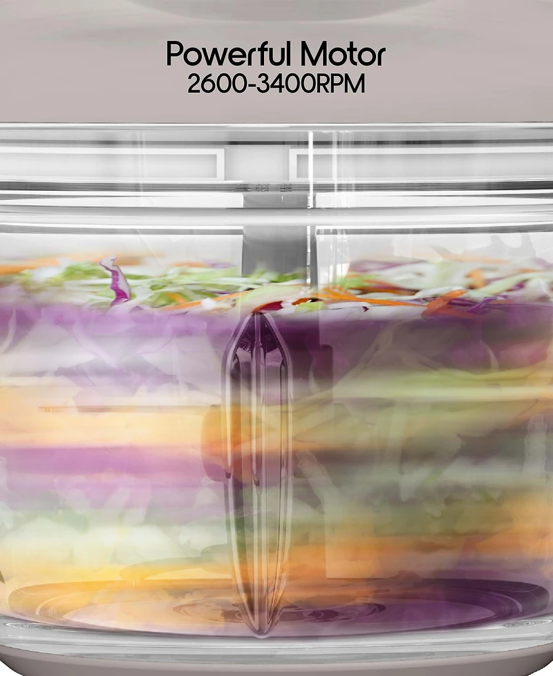 Tzumi 8.5-Cup Puree Food Processor
