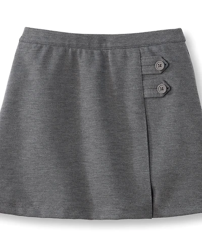 Lands' End Girls Ponte A Line Skort Above the Knee