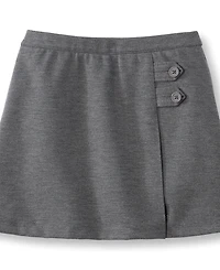Lands' End Girls Ponte A Line Skort Above the Knee