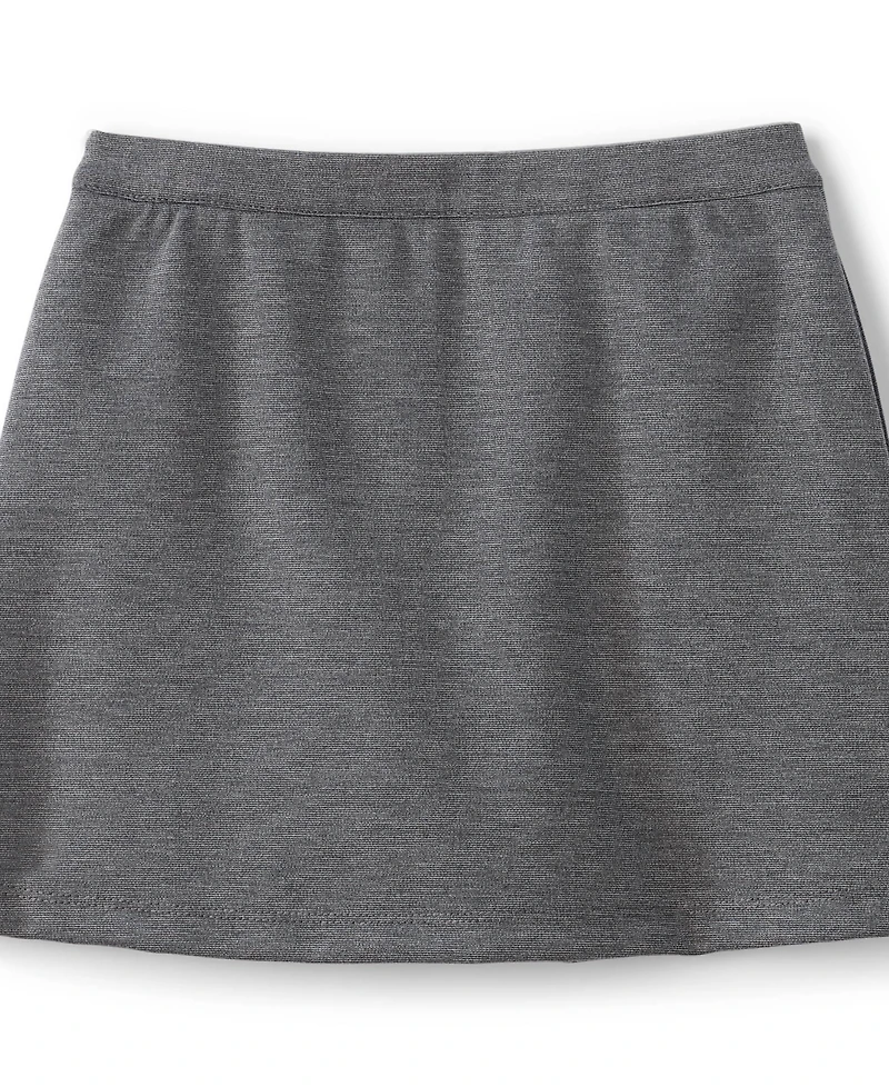 Lands' End Girls Ponte A Line Skort Above the Knee