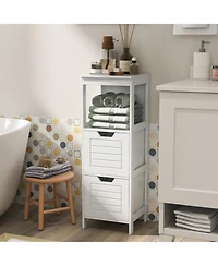 sumyeg Floor Cabinet Multifunction Storage Rack Stand Organizer