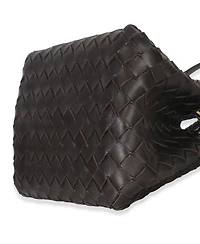 Pre-Owned Bottega Veneta Fondant Nappa Intrecciato Small Parachute Bag