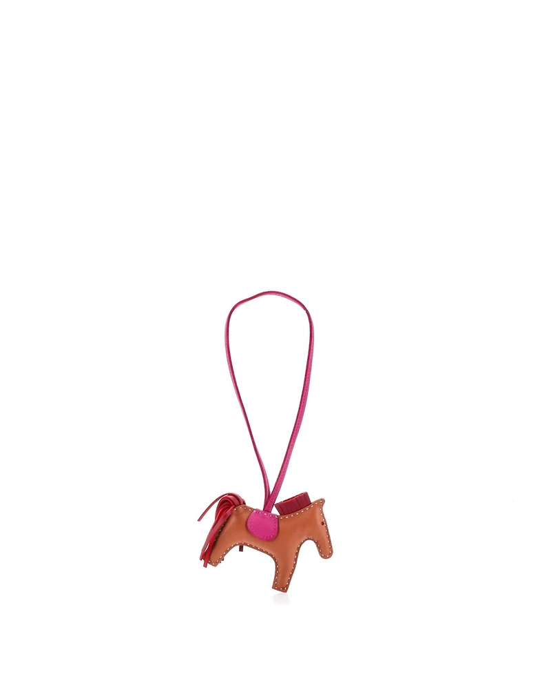 Pre-Owned Hermes Pm GriGri Rodeo Bag Charm Leather