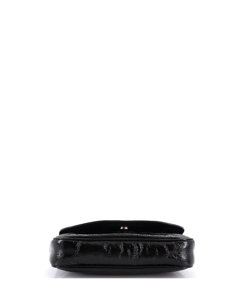 Pre-Owned Gucci Medium Soho Chain Crossbody Bag Patent