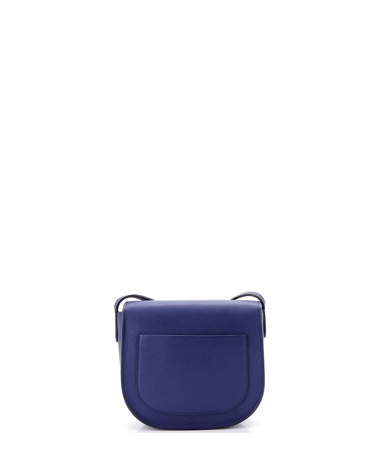 Pre-Owned Celine Small Trotteur Crossbody Bag Grainy Leather