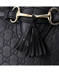 Pre-Owned Gucci Large Emily Chain Flap Shoulder Bag Guccissima Leather