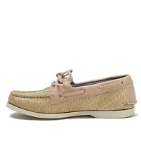 Lands' End Women's Seaport Woven Boat Shoes