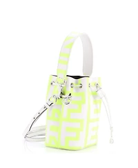Pre-Owned Fendi Mini x Marc Jacobs Mon Tresor Bucket Bag Printed Leather