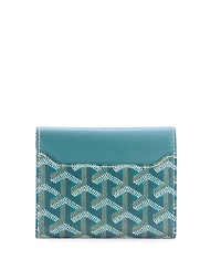 Pre-Owned Goyard Compact Saint Gabriel Wallet Coated Canvas and Leather
